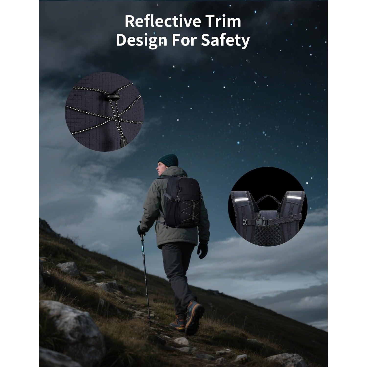 Mochila de Senderismo ECOHUB 20L Resistente al Agua Unisex