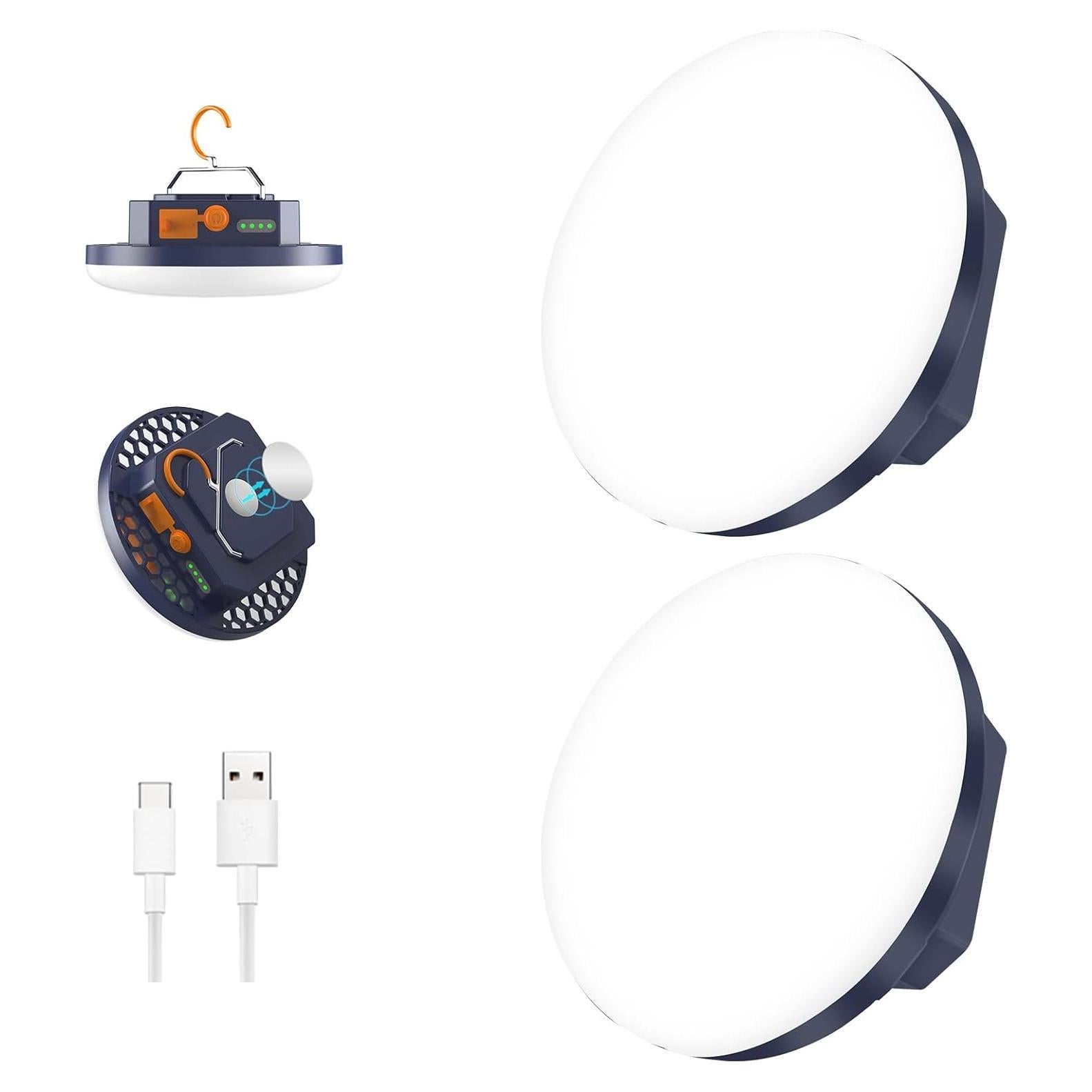 Luz de Camping Recargable 10000mAh Iodoo 3000LM 24h