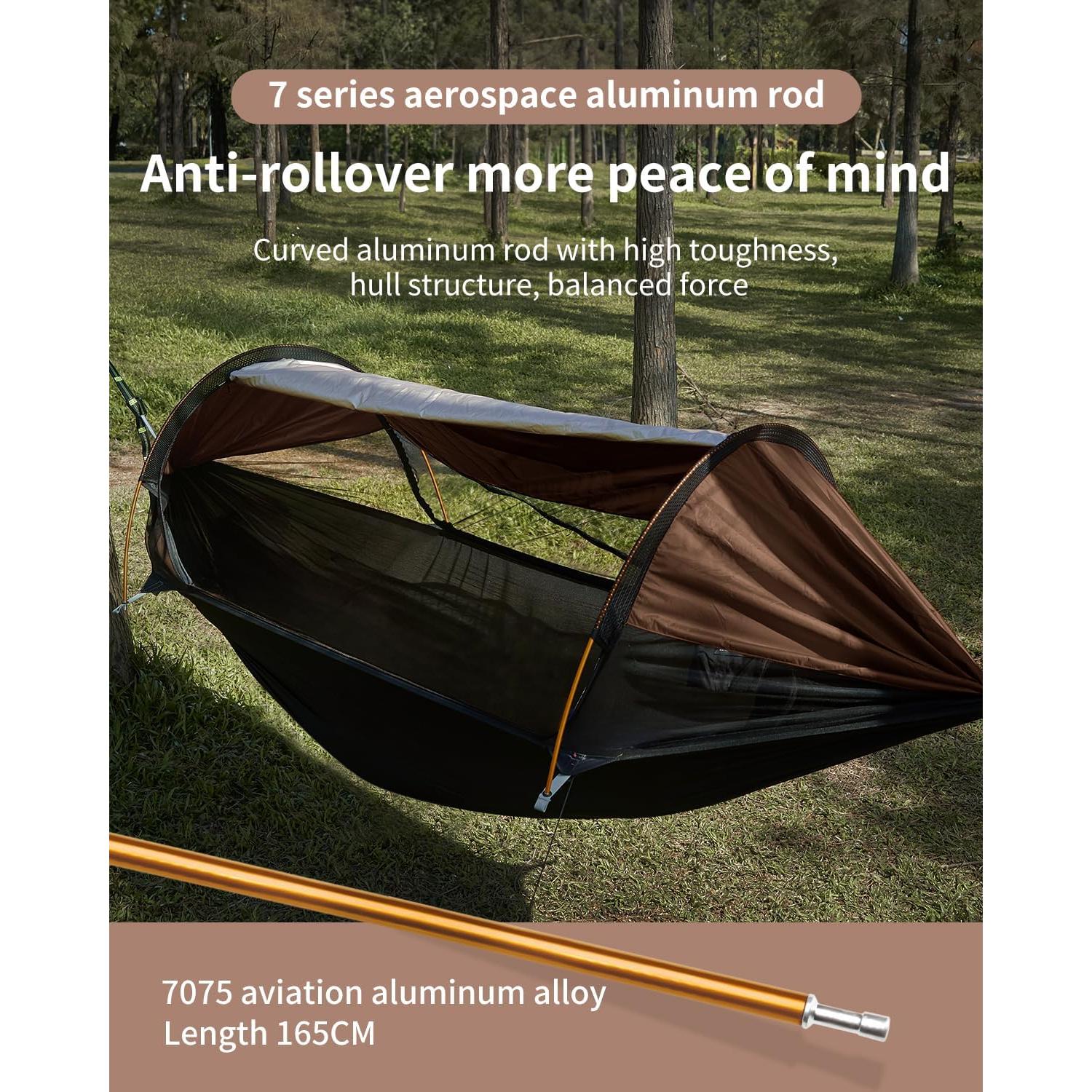 Hamaca de Camping Travel Bird Extra Grande con Red Antimosquitos