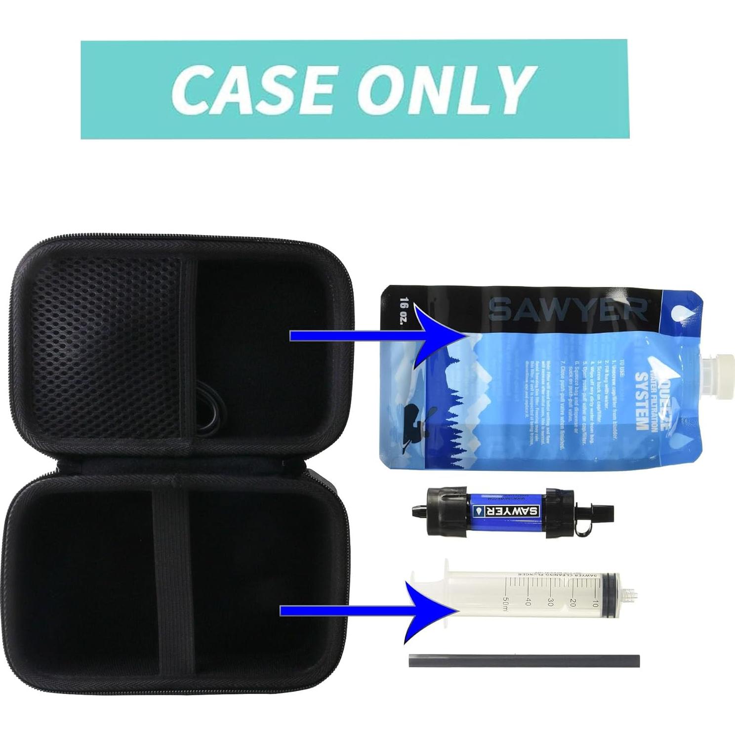 Funda Portátil WERJIA para Sistema Filtración Agua Mini Sawyer