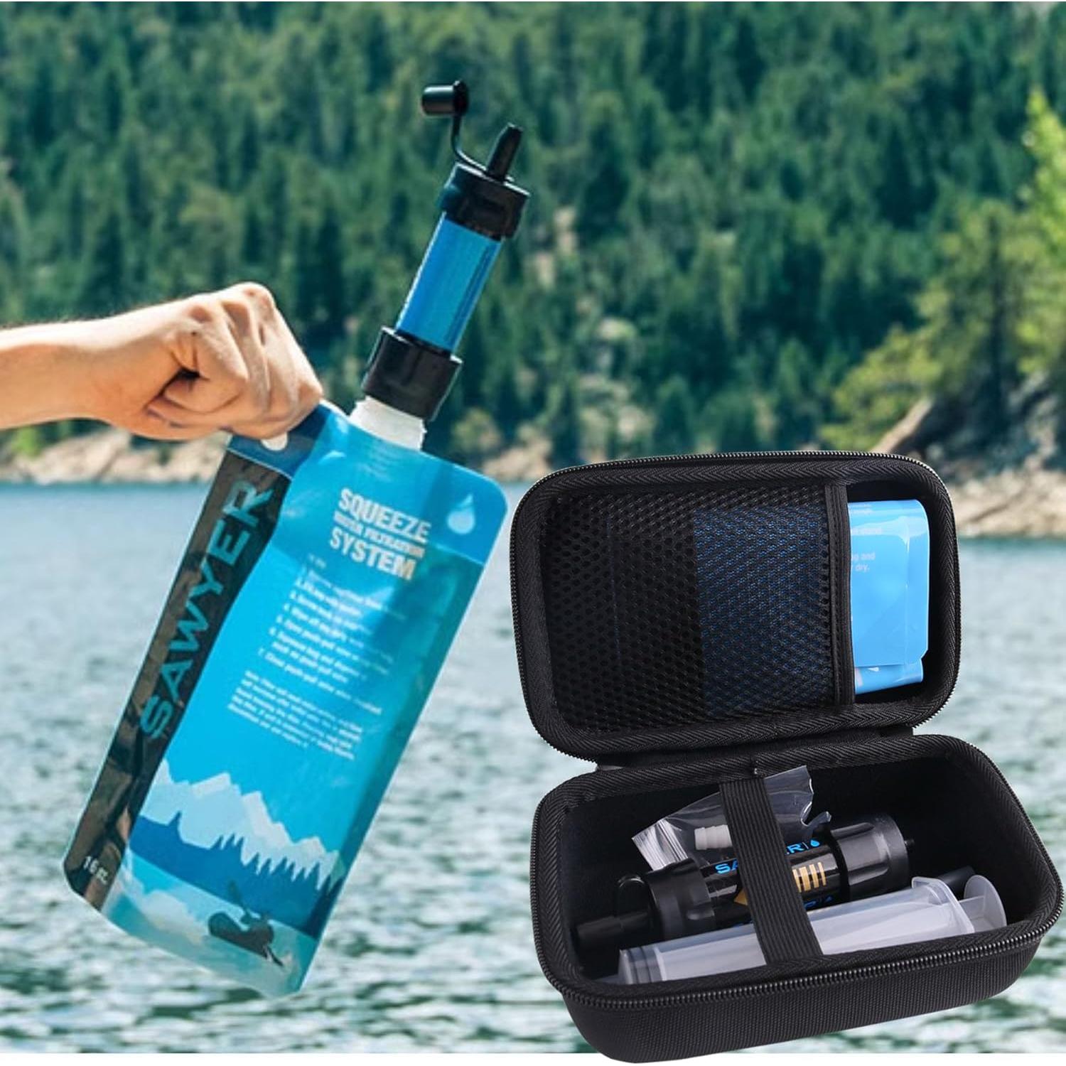 Funda Portátil WERJIA para Sistema Filtración Agua Mini Sawyer