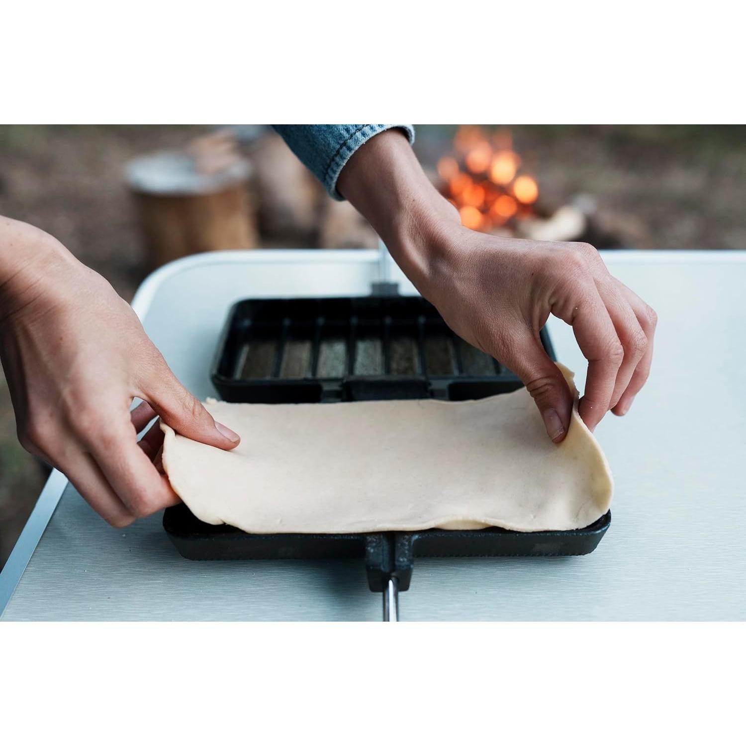 Cocinero de Camping Hierro Fundido Stansport 20.3x10.2cm