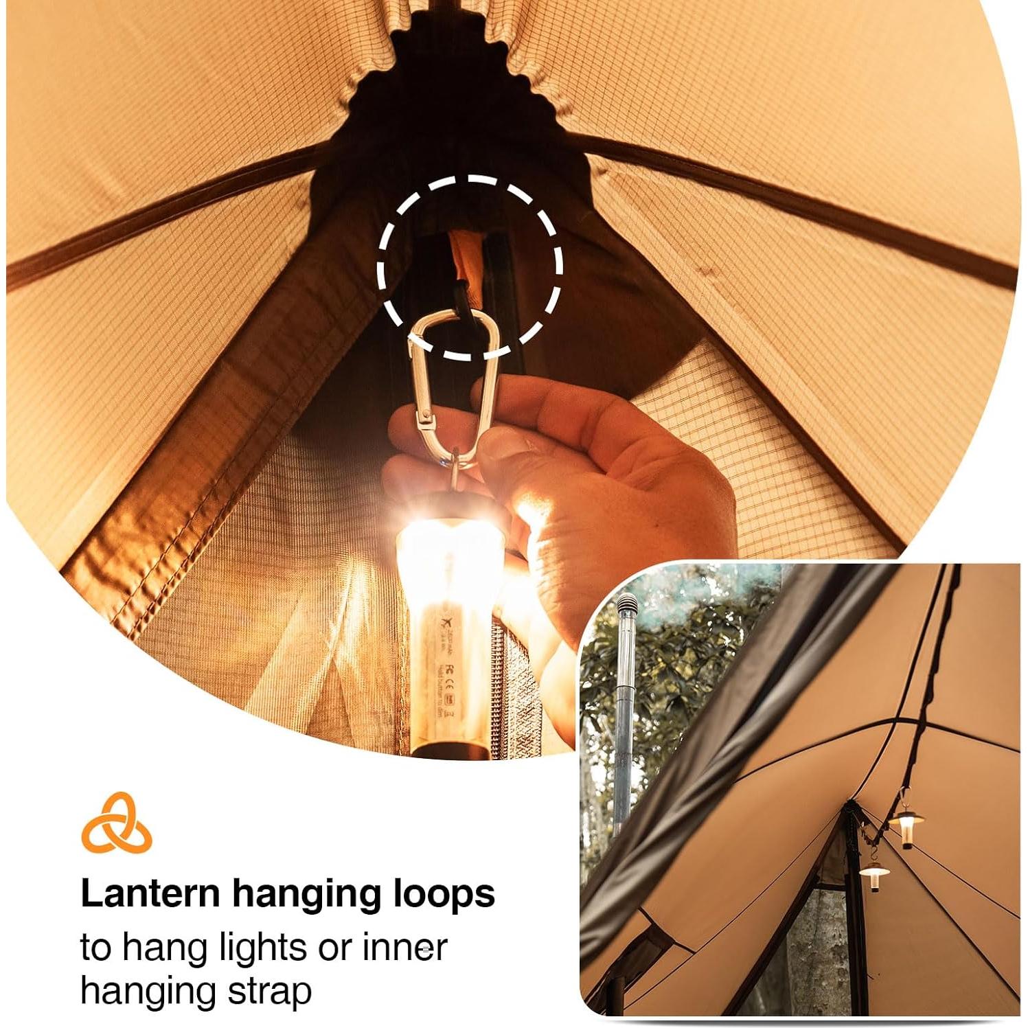 Carpa OneTigris ASH Canopy 4 Estaciones para 4 Personas