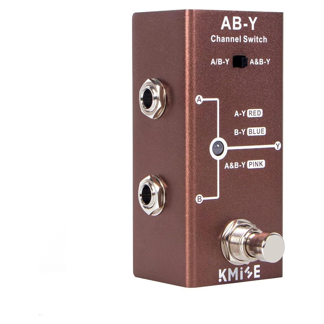 Pedal de Efectos ABY Kmise para Guitarra Eléctrica True Bypass