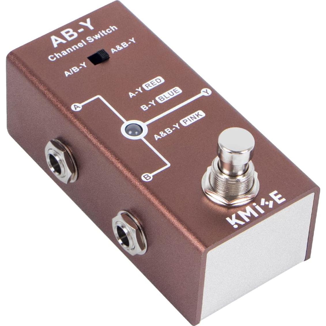 Pedal de Efectos ABY Kmise para Guitarra Eléctrica True Bypass