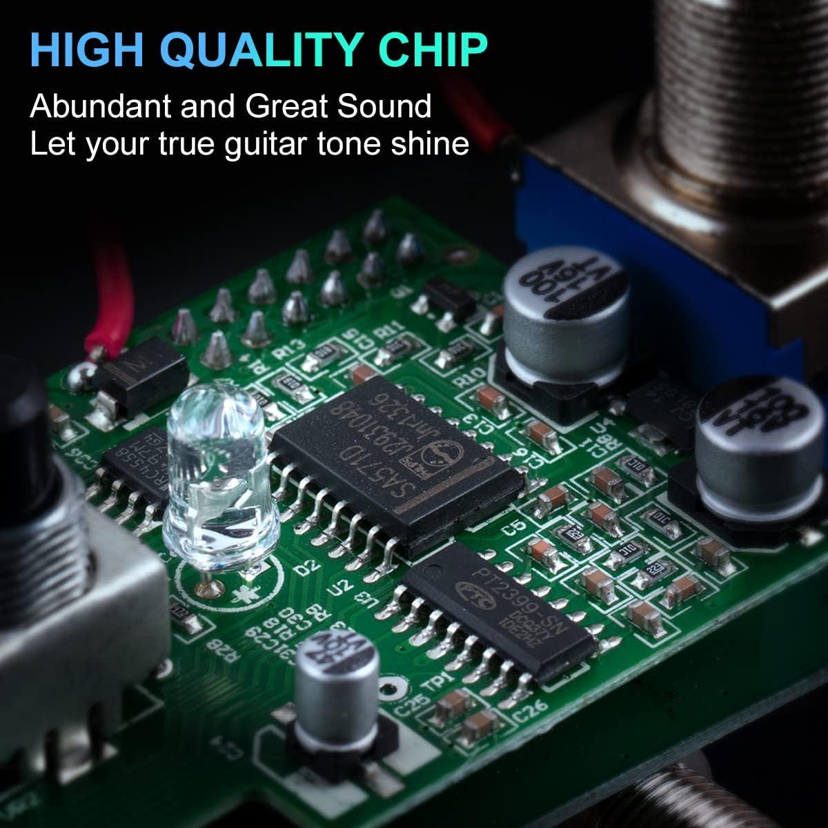 Pedal de Efectos ABY Kmise para Guitarra Eléctrica True Bypass