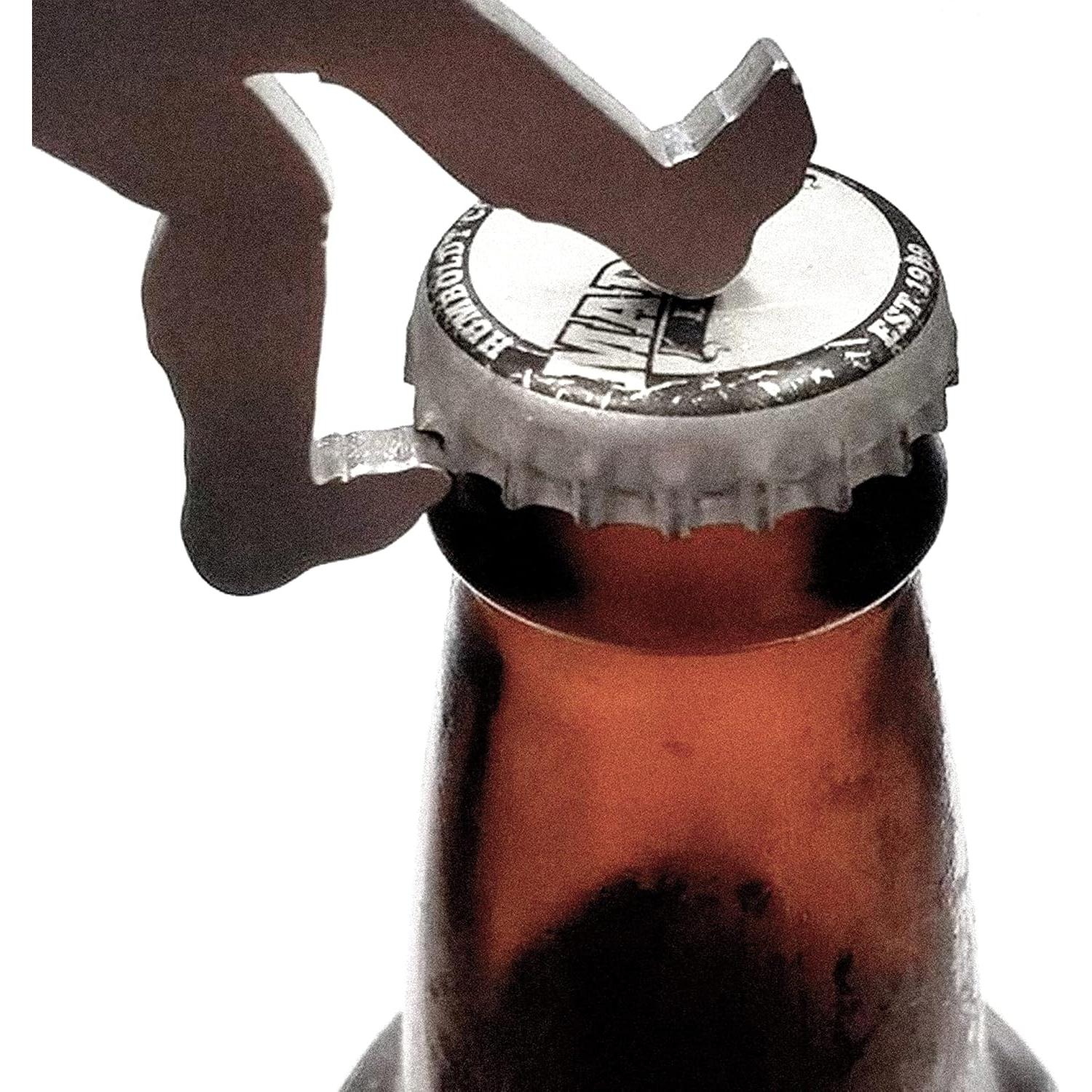 Abrebotellas SQUATCH METALWORKS Beerfoot - Acero Inoxidable