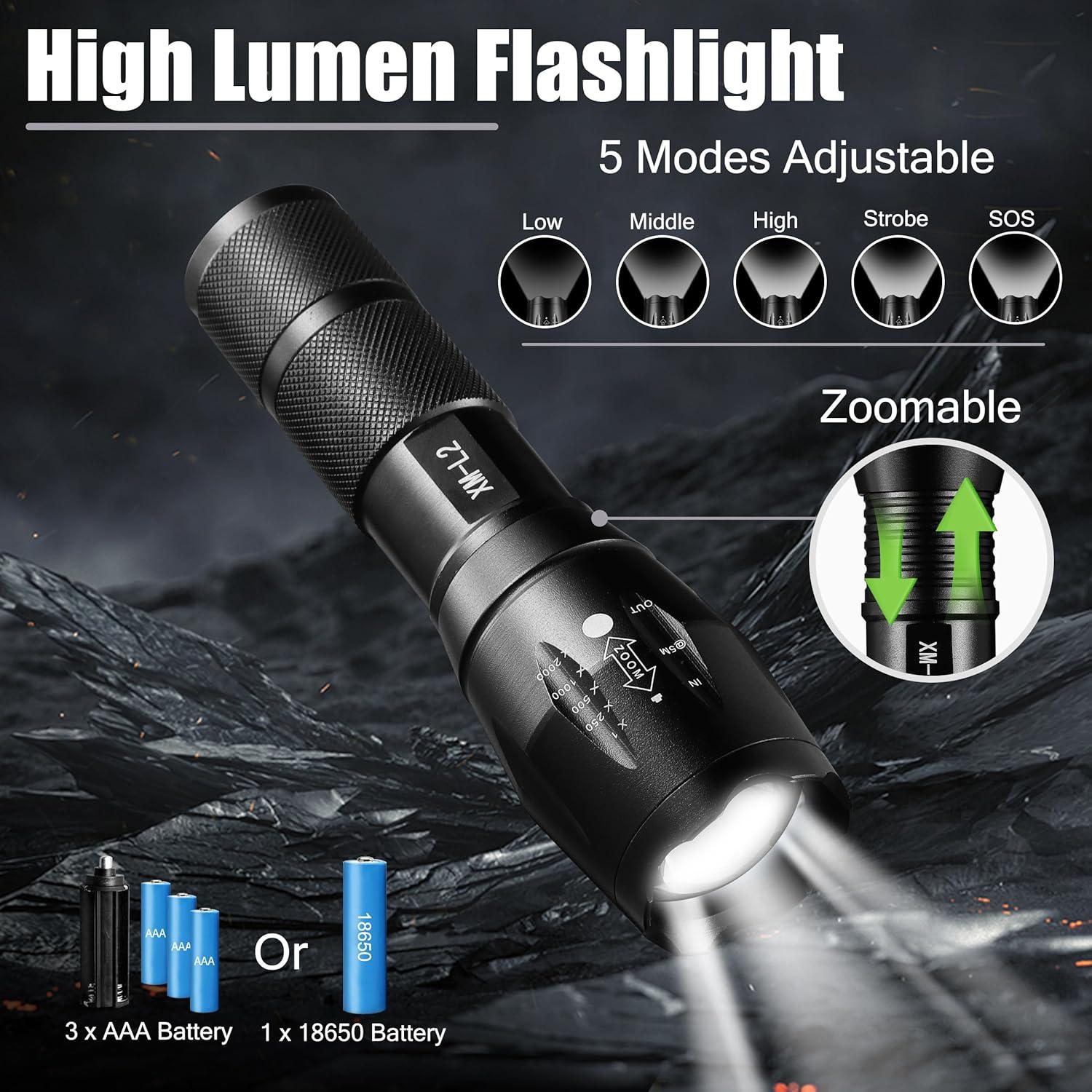 Set Multiherramientas RoverTac 12-en-1 con Linterna y Cuchillo