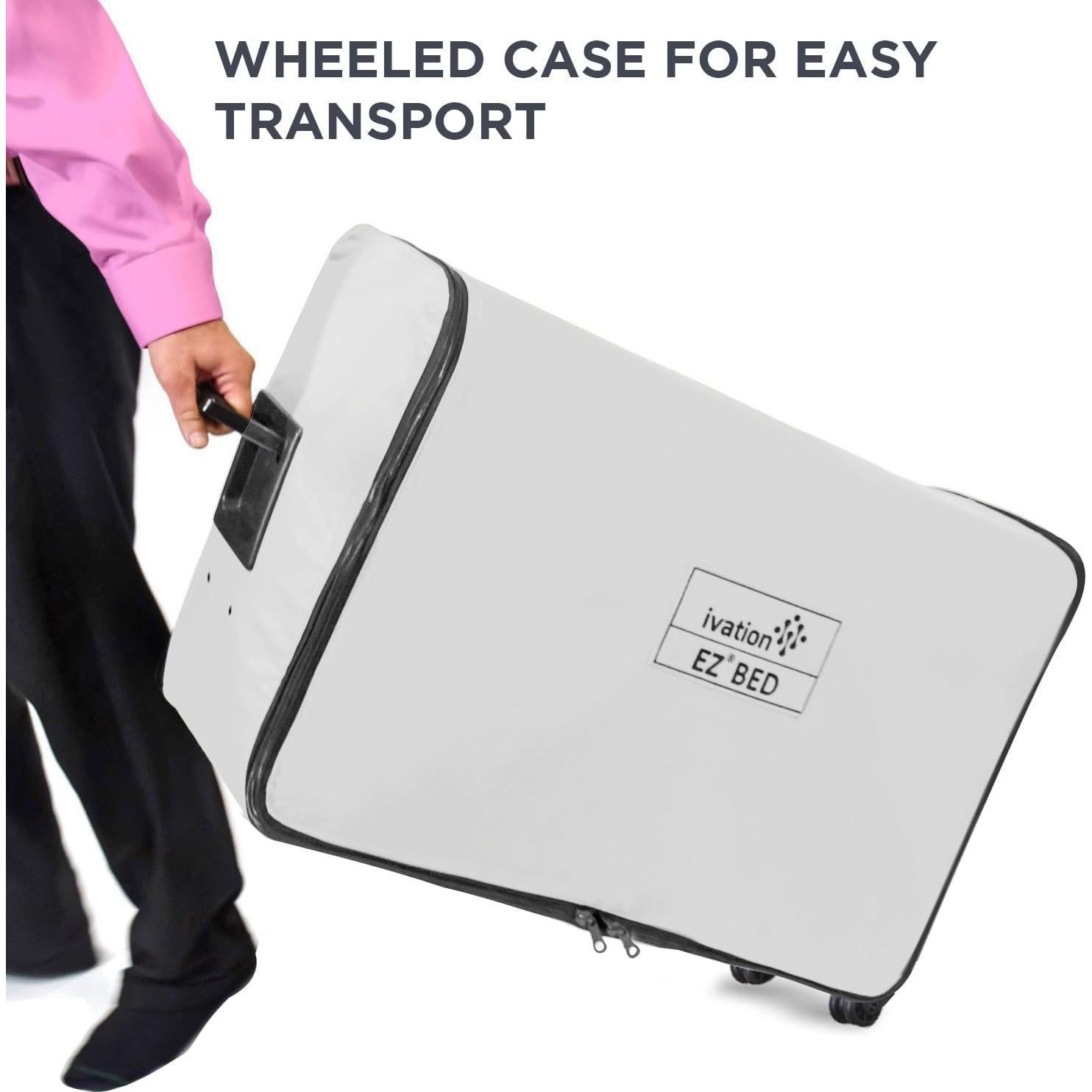 Colchón de Aire Ivation EZ-Bed Doble Autoinflable 203x140 cm