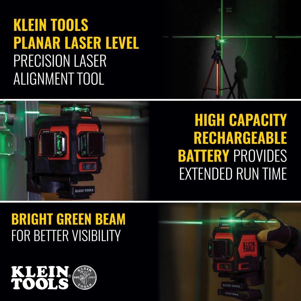 Nivel Láser Autonivelante Klein Tools 93PLL Verde 360°