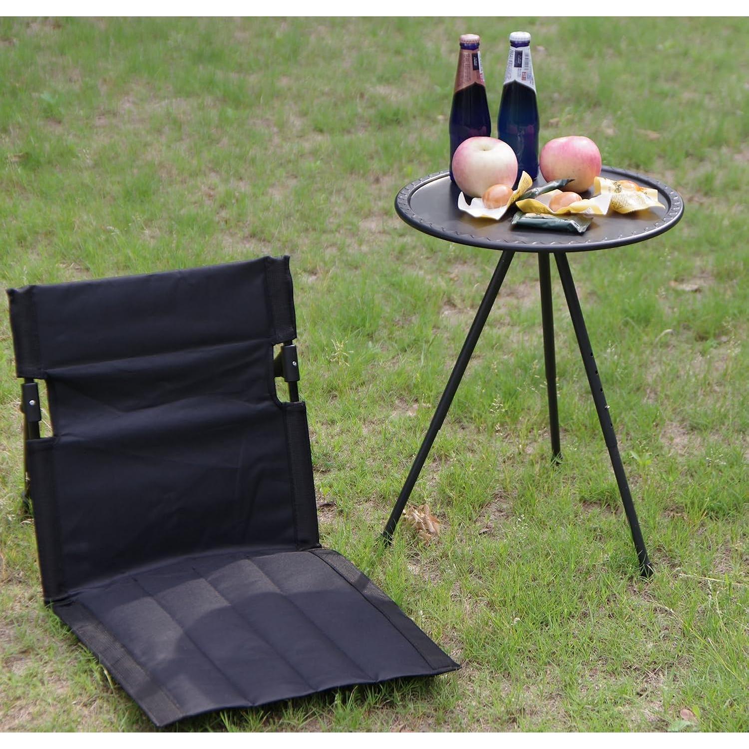 Silla Plegable de Camping Nyeullcy, Respaldo Cómodo, 0.5 kg