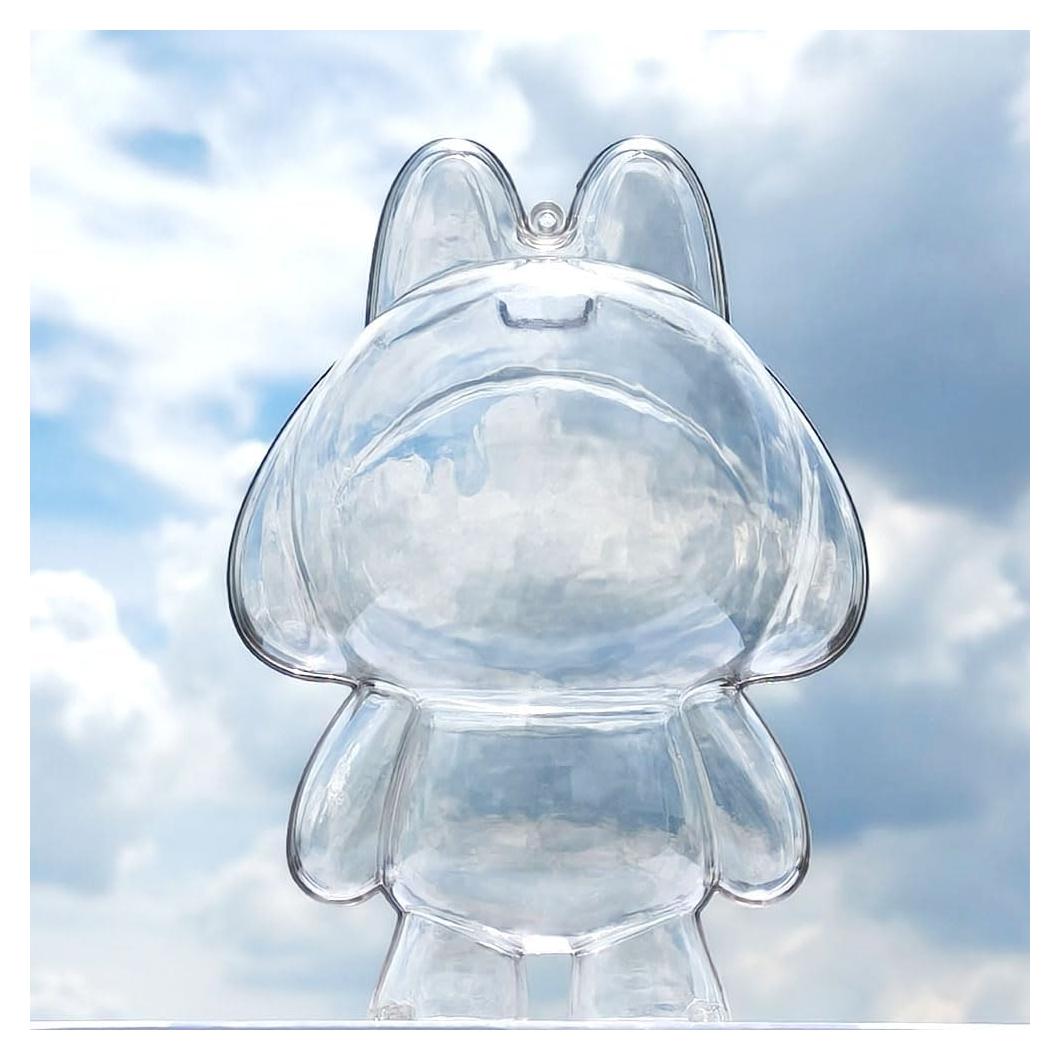 Funda Protectora Labubu Cry Baby - Caja Dura Transparente