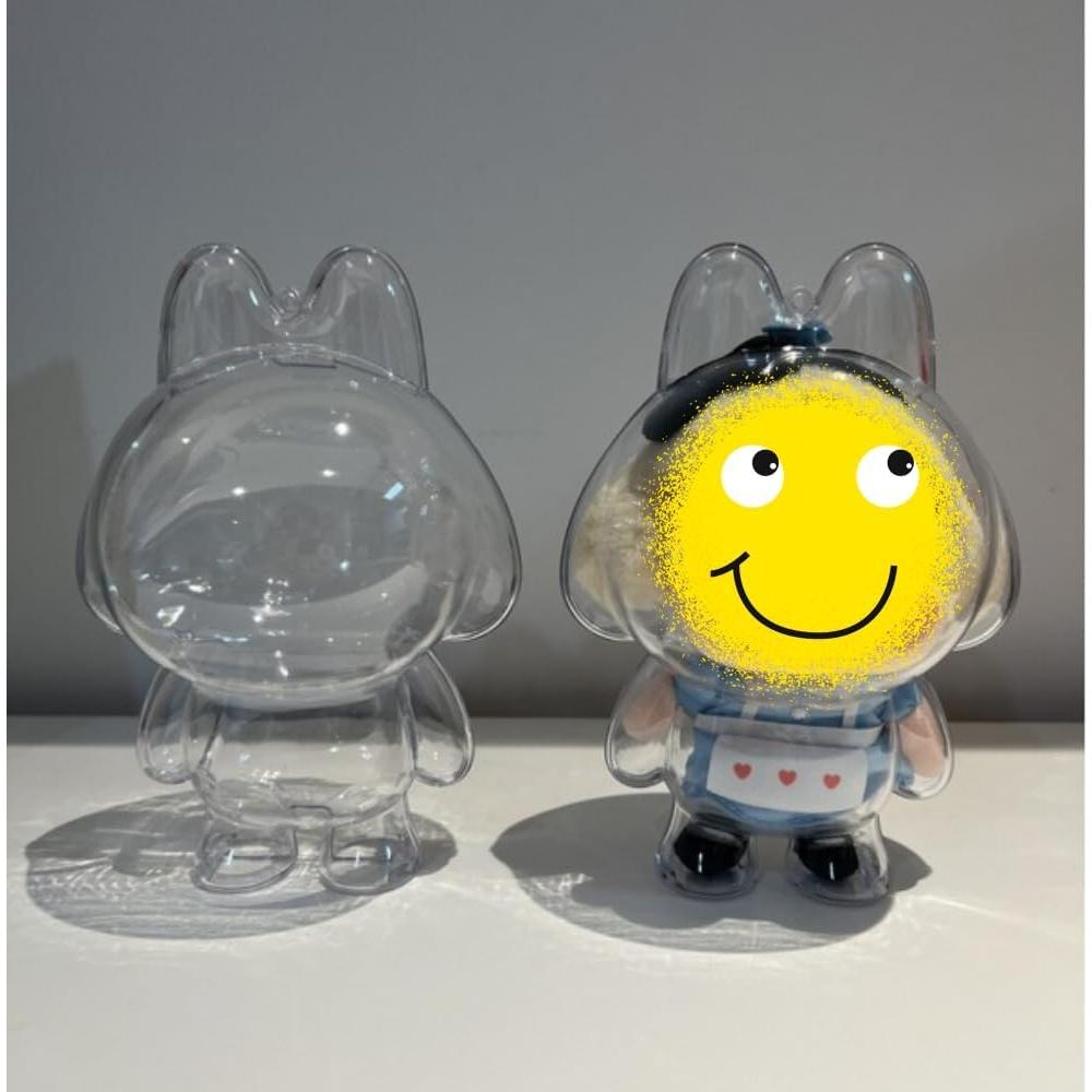 Funda Protectora Labubu Cry Baby - Caja Dura Transparente