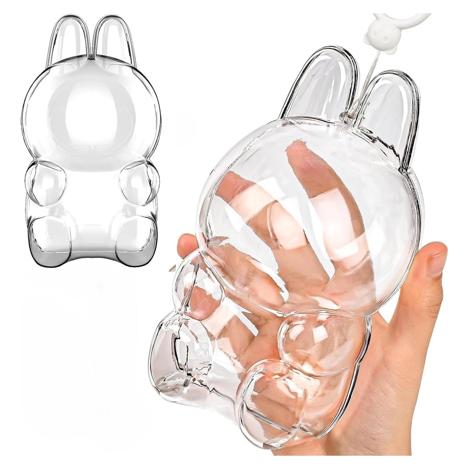 Funda Protectora Acrílica Labub para Figuras Sentadas 15cm