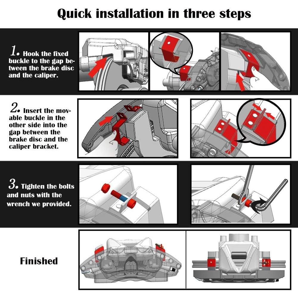 Cubiertas de Caliper AOOA Verde Aluminio para Toyota Corolla 2019-2025
