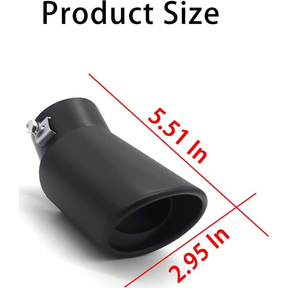 Punta de Escape Universal AICEL 14 cm Acero Inoxidable Cromado