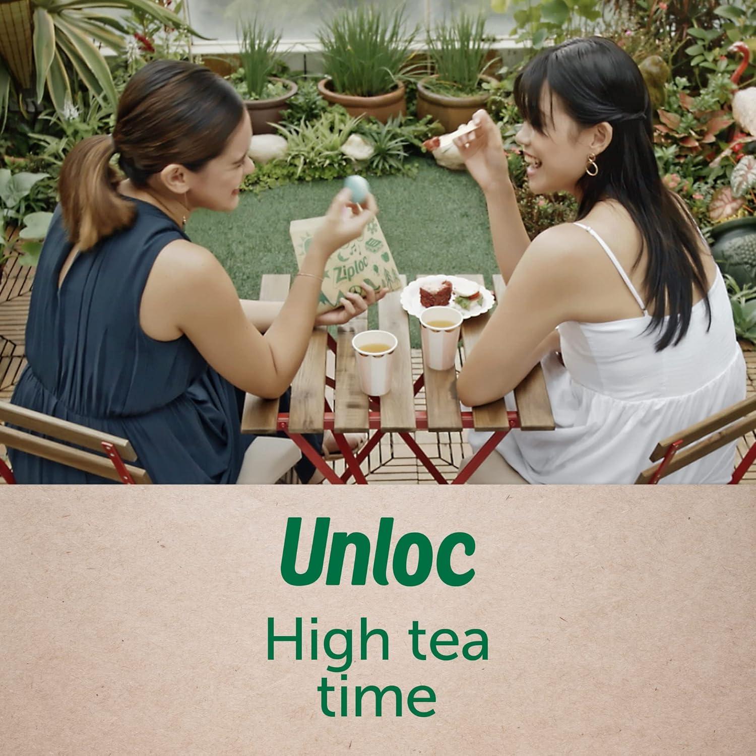 Bolsas de Papel Reciclables Ziploc para Sándwich 50 Unidades