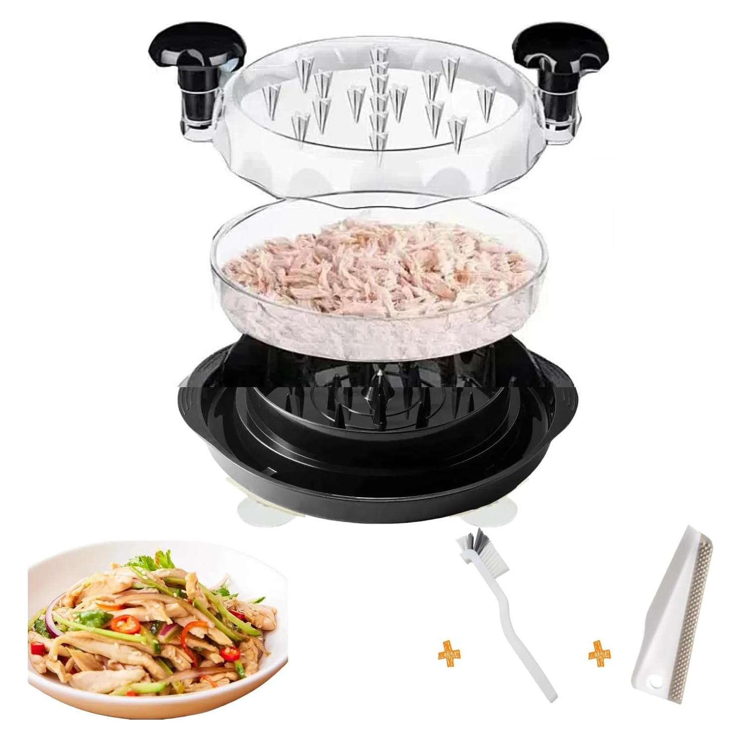 Picadora de Carne Manual Babluble 30cm Antideslizante Negro