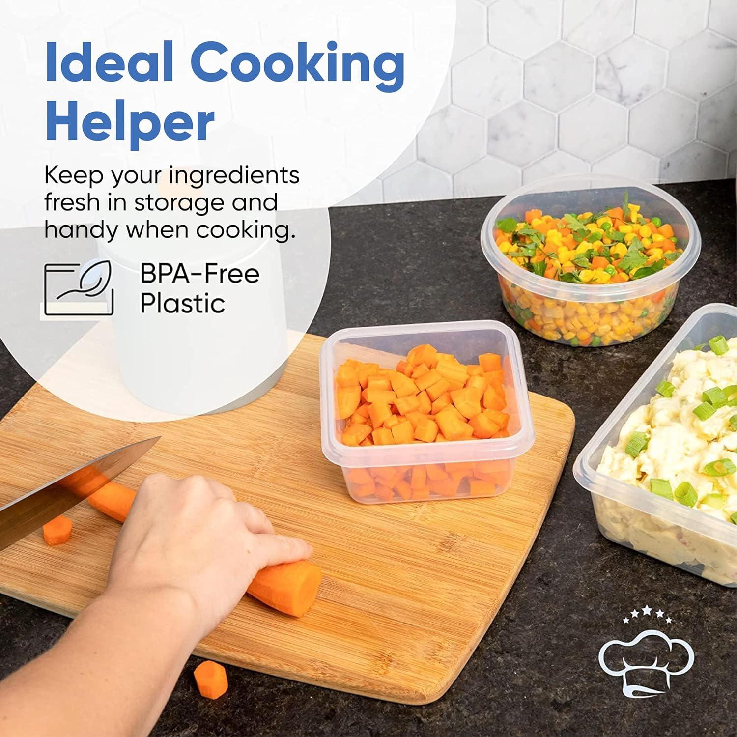 Set de 28 Contenedores Herméticos Chef's Path - Almacenamiento de Alimentos