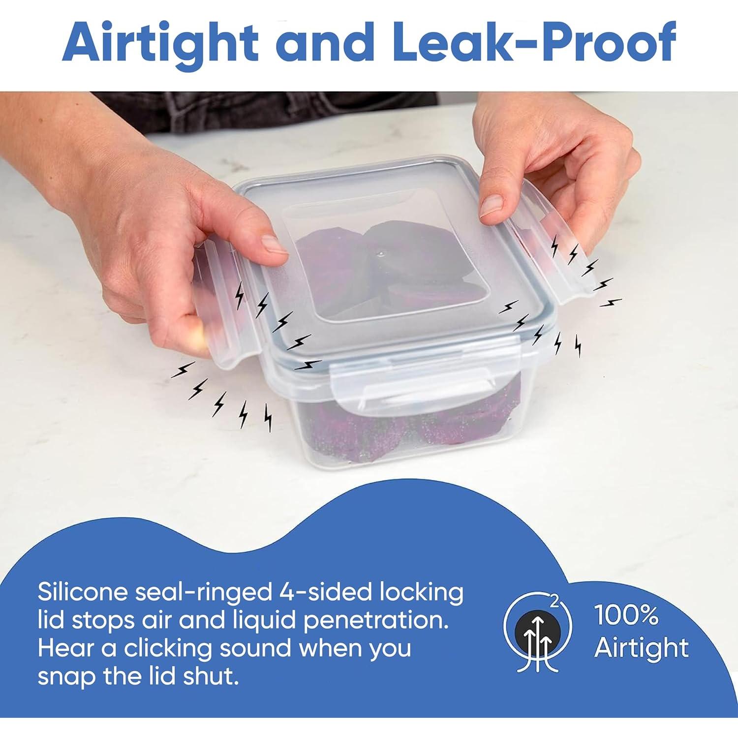 Set de 28 Contenedores Herméticos Chef's Path - Almacenamiento de Alimentos