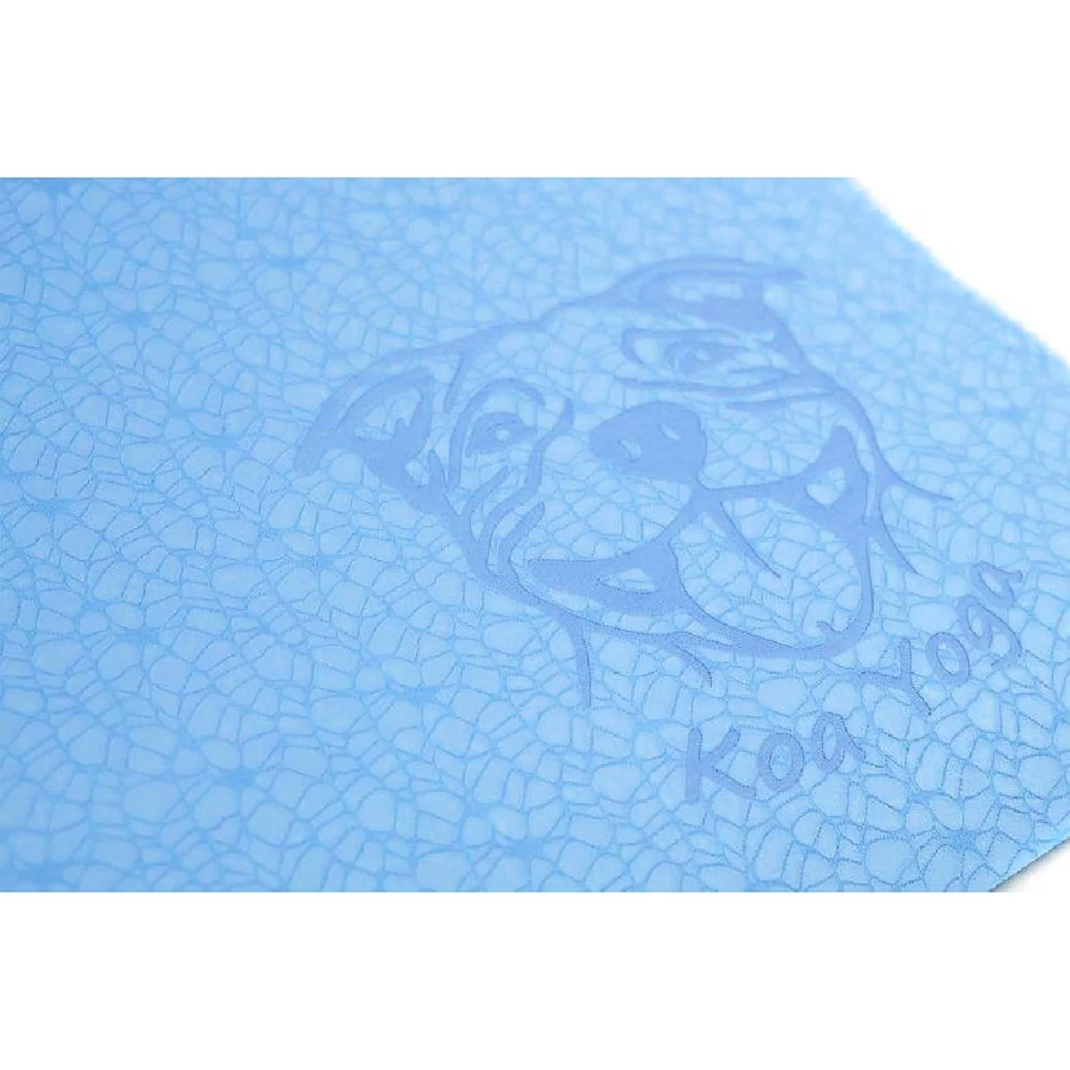 Esterilla de Yoga Koa TPE Antideslizante 1.83m Azul 8mm