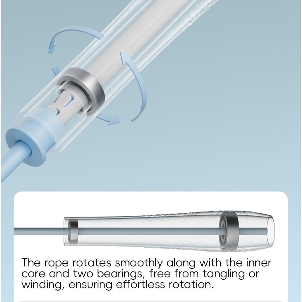 Cuerda de saltar frcitrus con mango de silicona 3m PVC