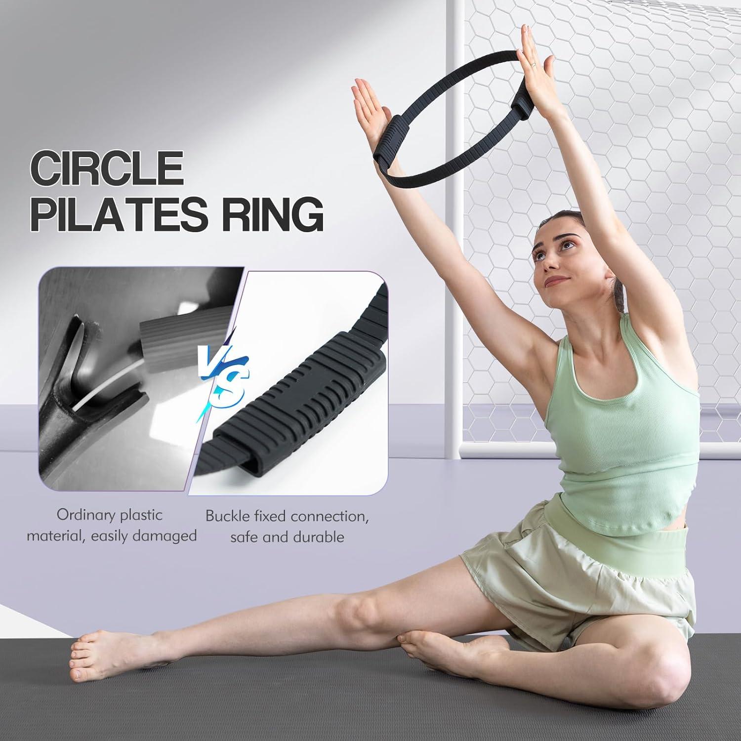 Círculo de Fitness Pilates LTHTRADE 34.3 cm Resistencia