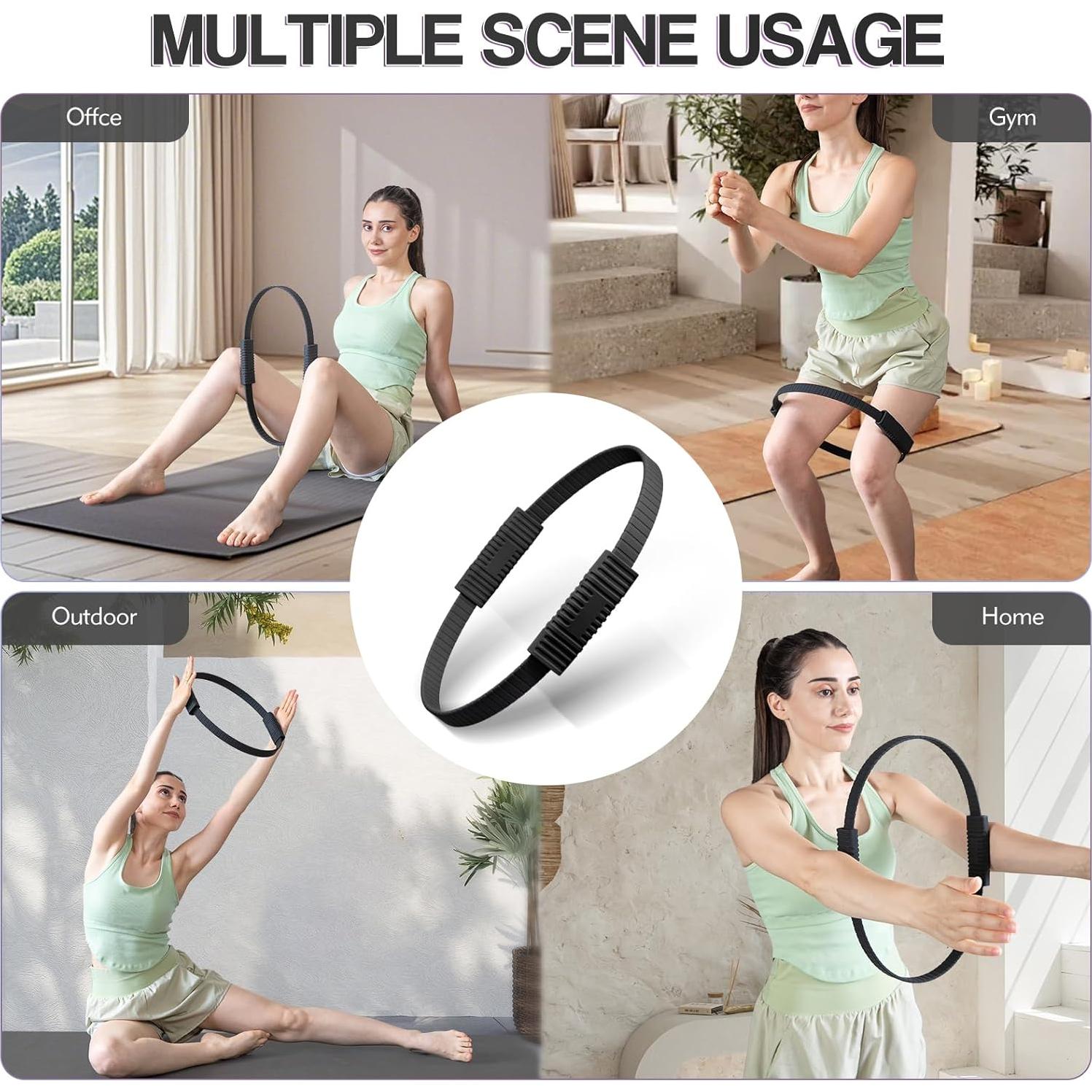 Círculo de Fitness Pilates LTHTRADE 34.3 cm Resistencia