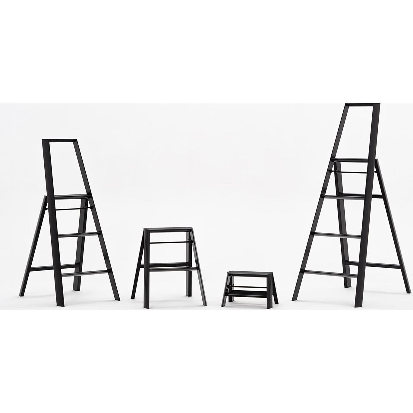 Escalera de Paso Hasegawa Lucano 1 Peldaño Negra