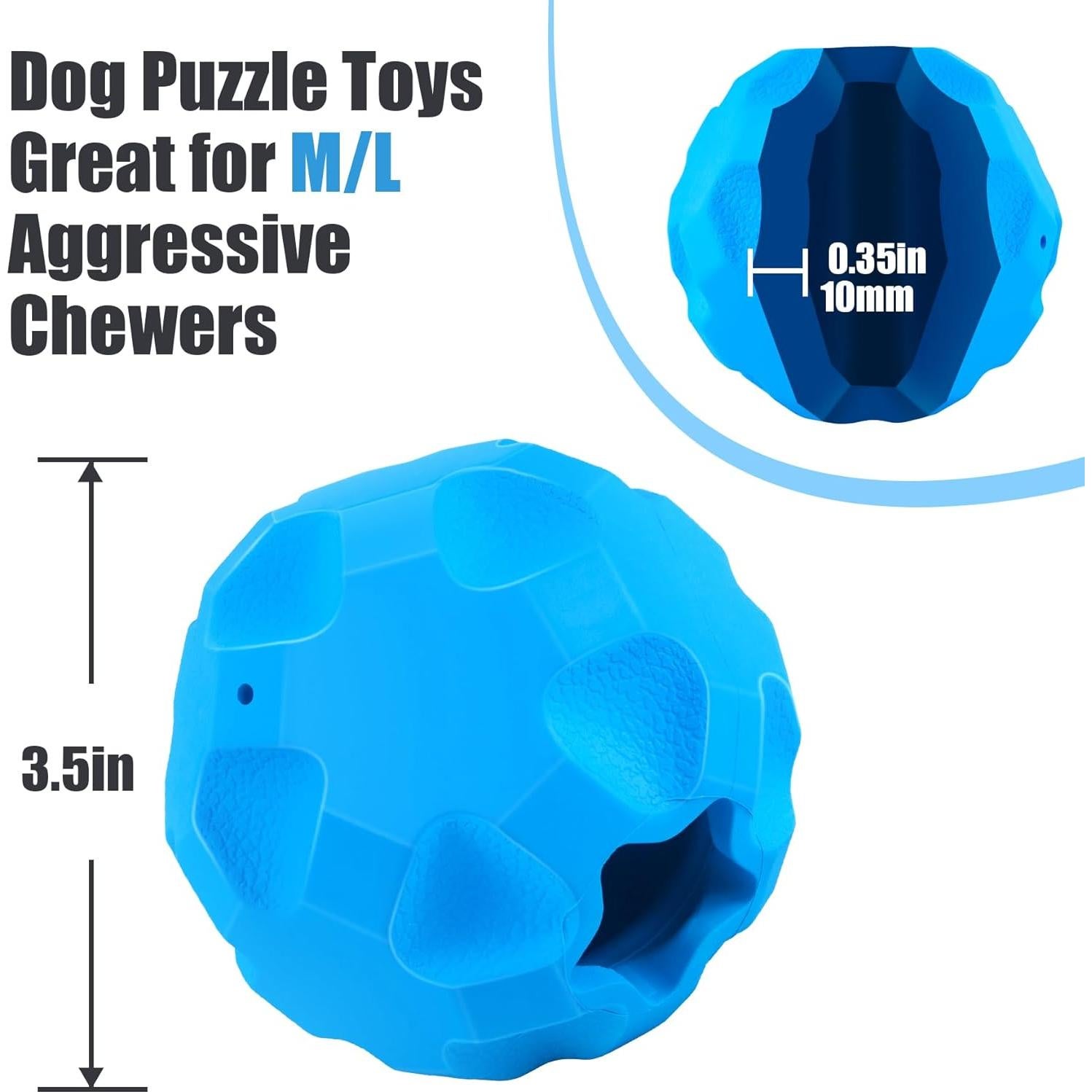 Pelota Interactiva para Perros TROUSKAIG Azul 8.89 cm