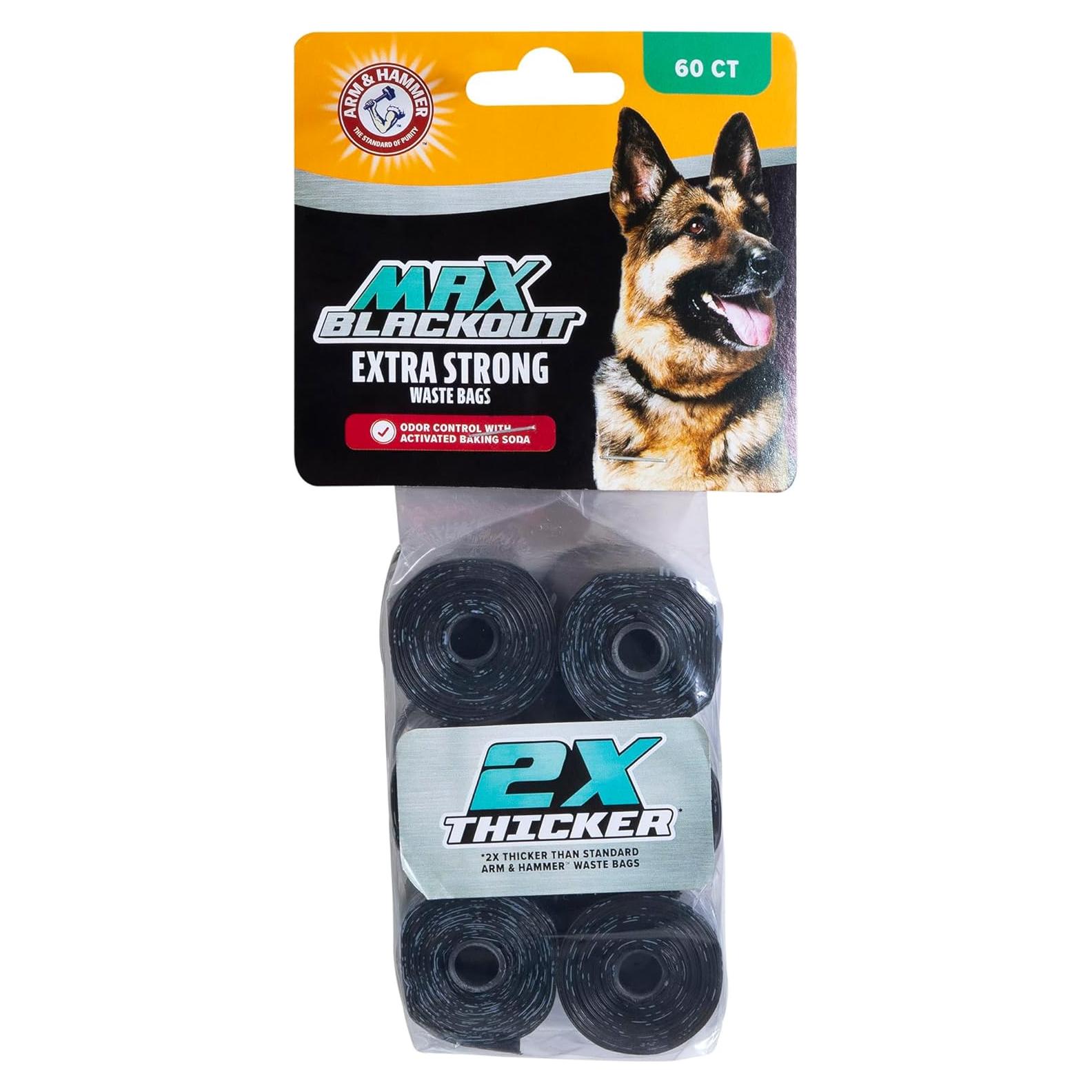 Bolsas de Desechos para Perros Arm & Hammer 60 CT Extra Fuertes