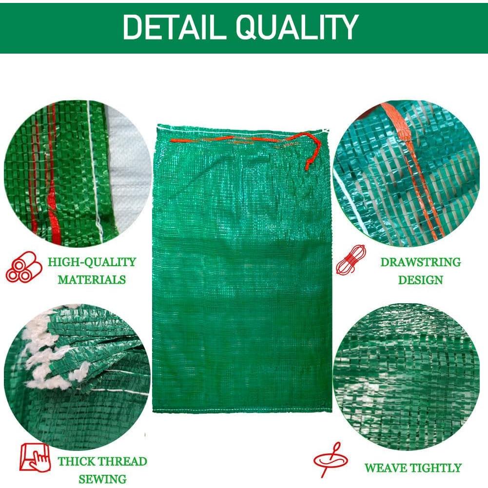 Bolsas de Malla Reutilizables Firdnyohs 40 Pcs 89.9x59.7 cm