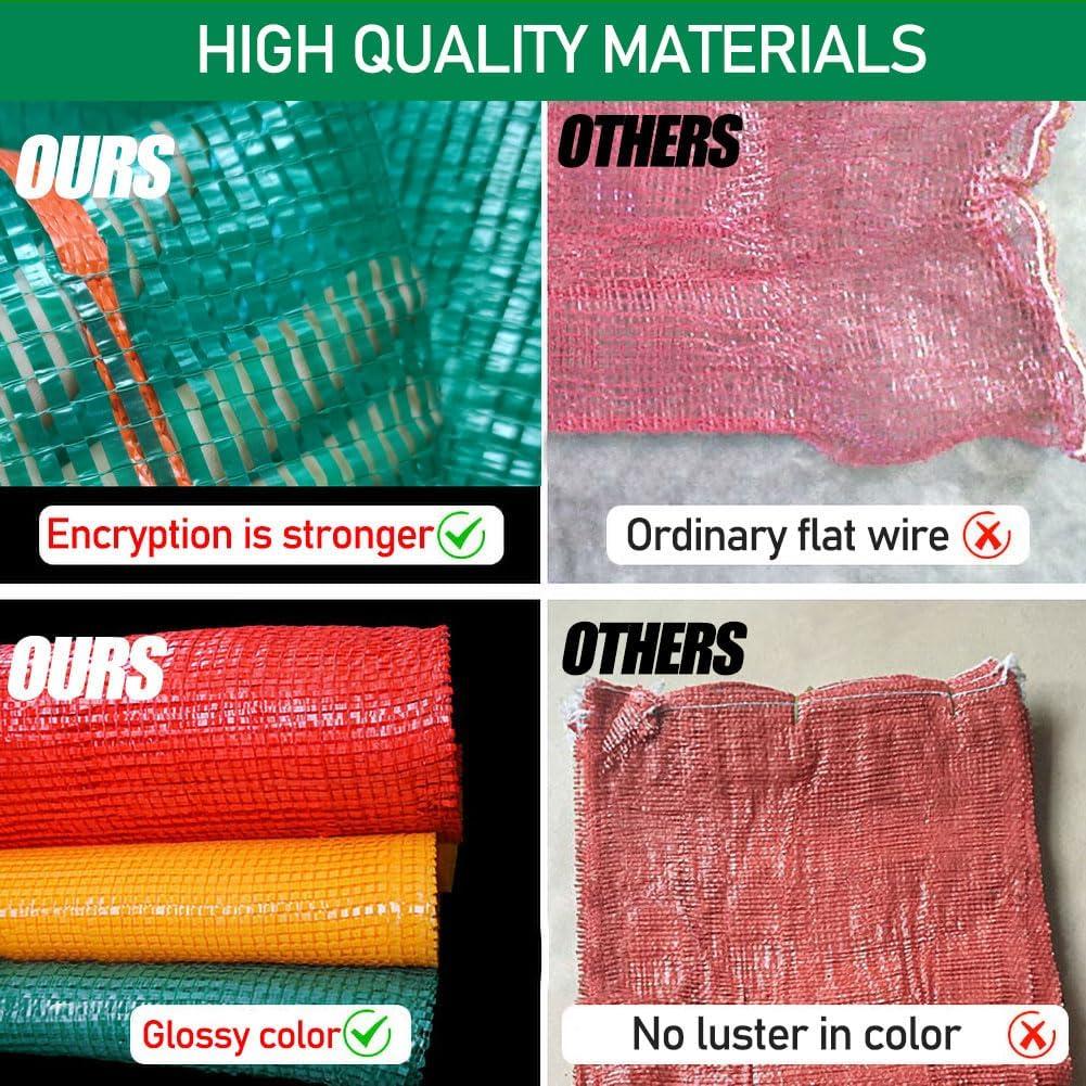 Bolsas de Malla Reutilizables Firdnyohs 40 Pcs 89.9x59.7 cm