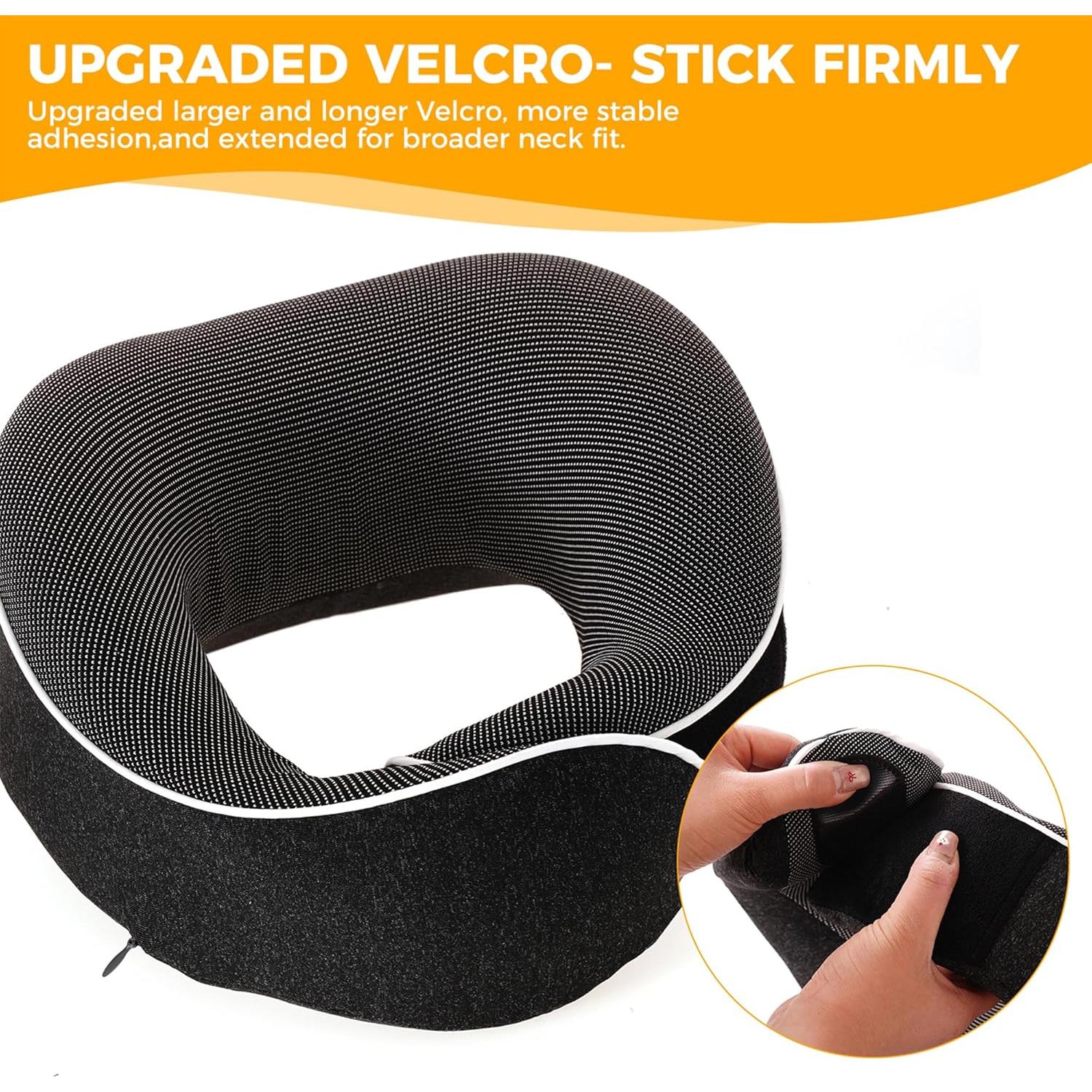 Almohada de Viaje Tri-tra YXJZ con Espuma Memoria y Accesorios