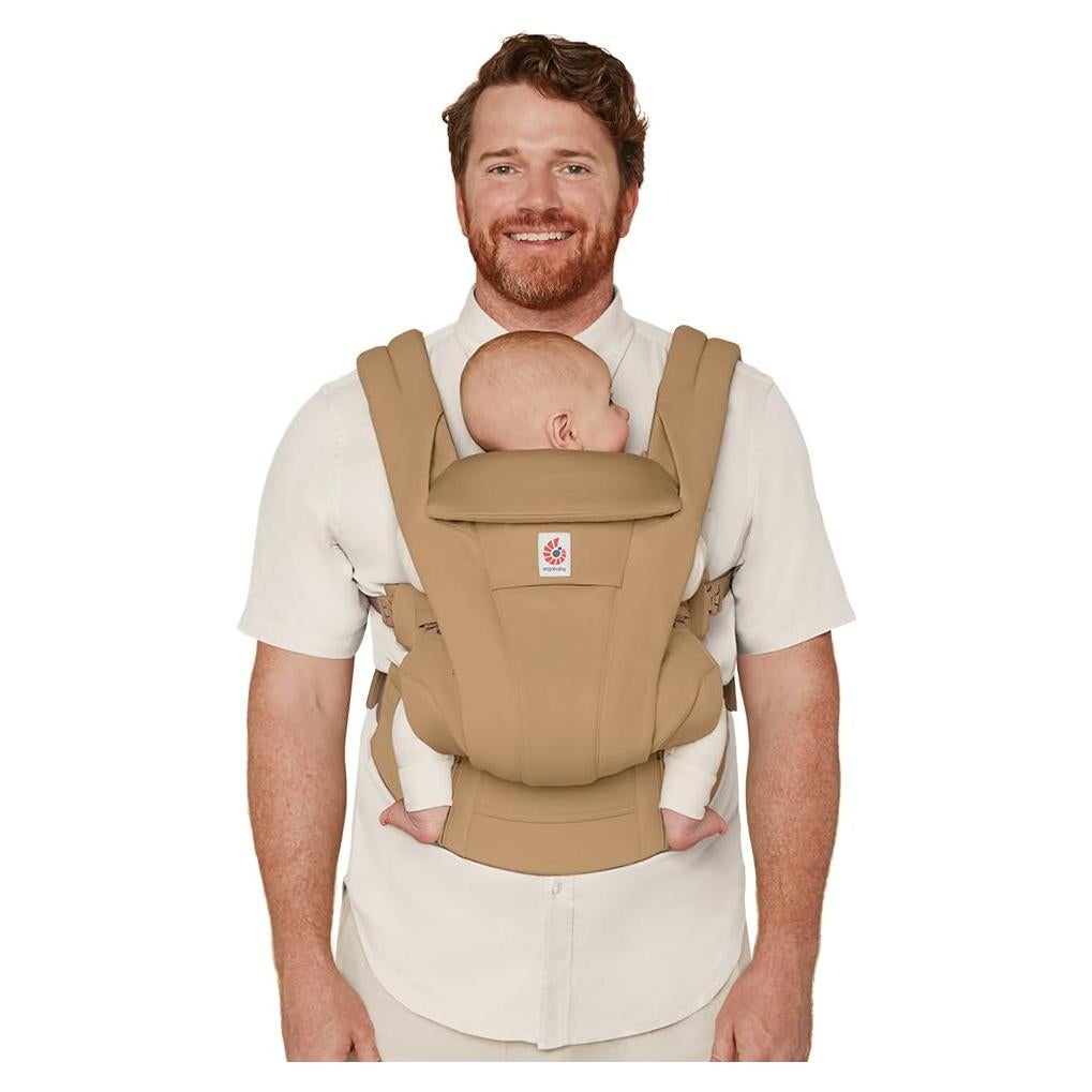 Portabebés Ergobaby Omni Deluxe Algodón Camel 3.2-20.4 kg