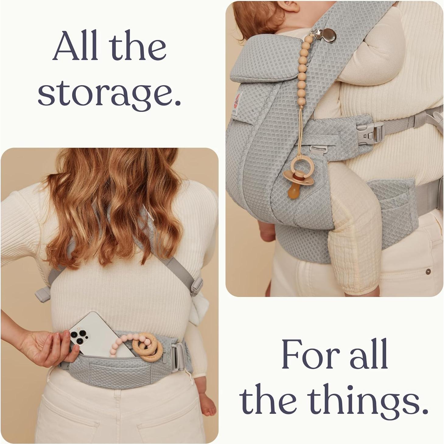 Portabebés Ergobaby Omni Deluxe Algodón Camel 3.2-20.4 kg