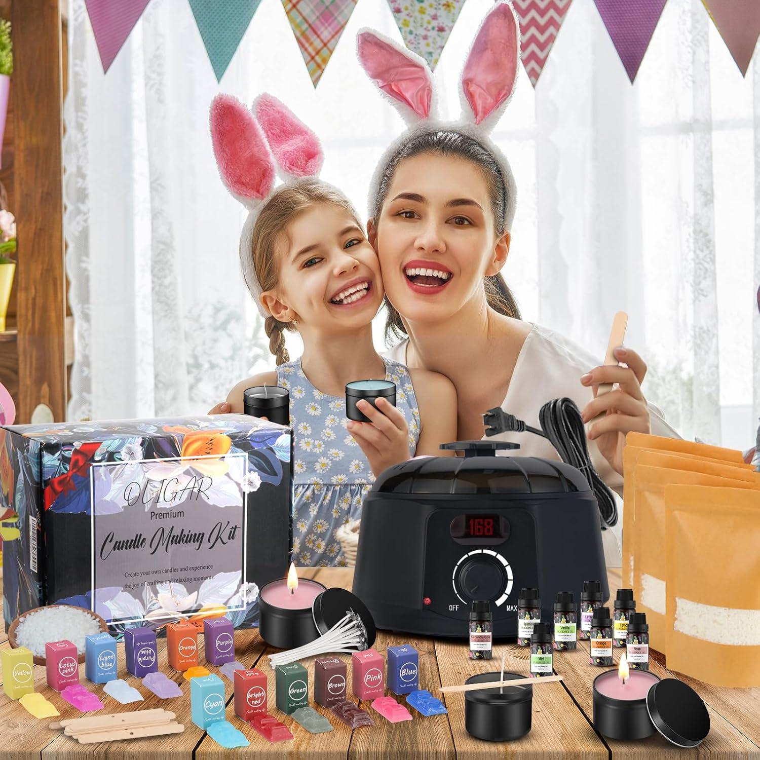 Kit de Fabricación de Velas Oligar 1.13 kg DIY Completo