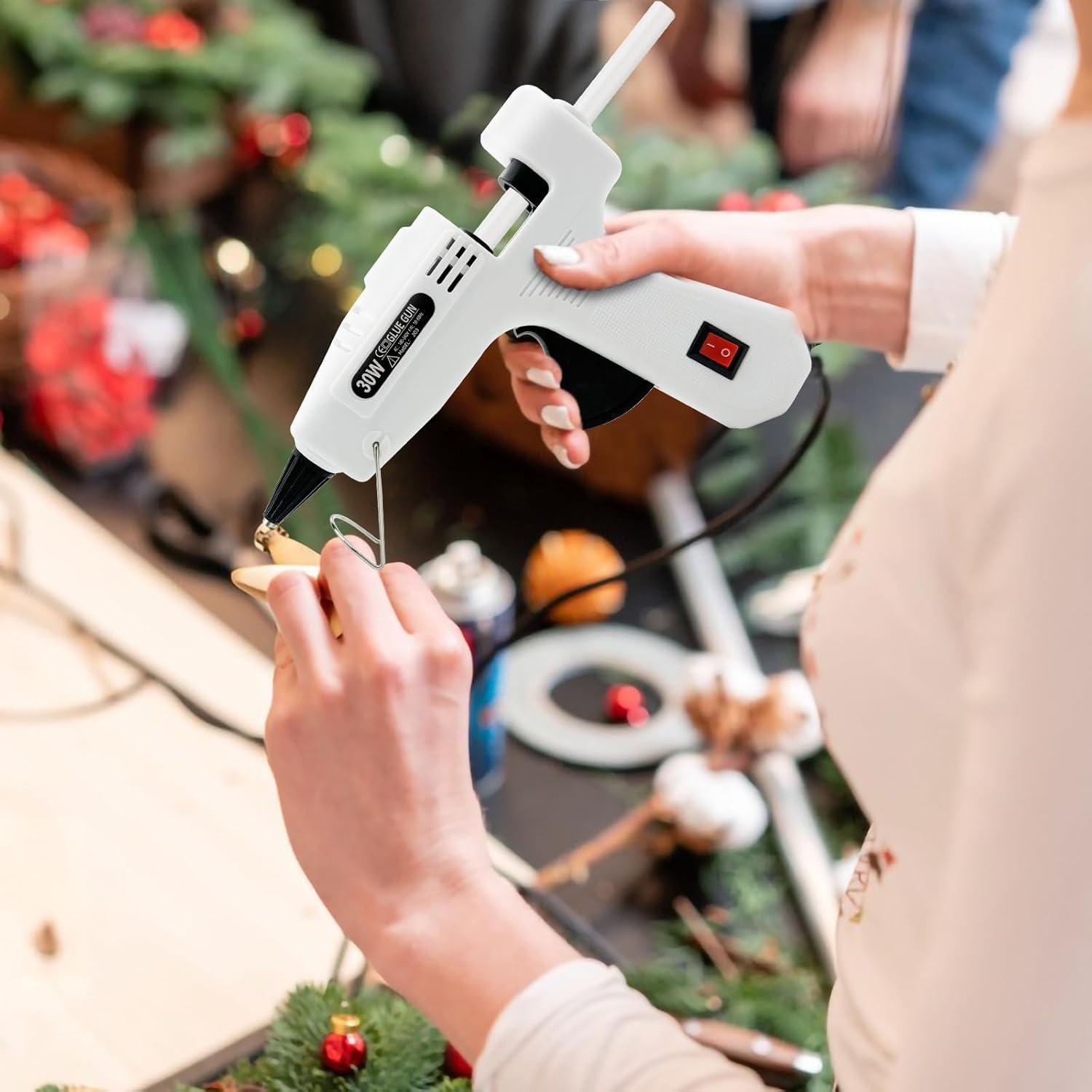 Pistola de Pegamento Caliente Liumai 30W con 30 Barras