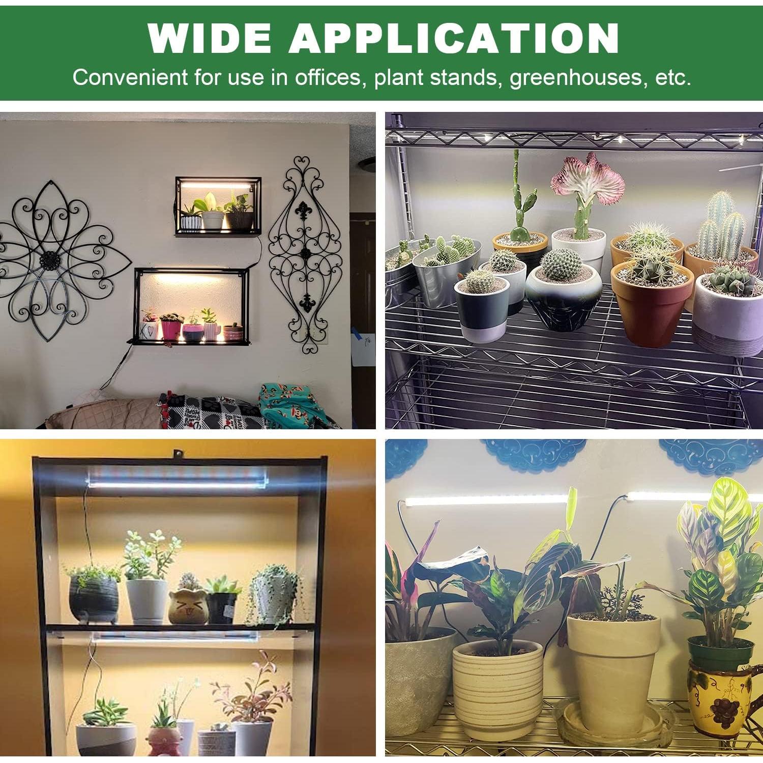 Luz de Crecimiento Kullsinss 120 LEDs 20W Espectro Completo