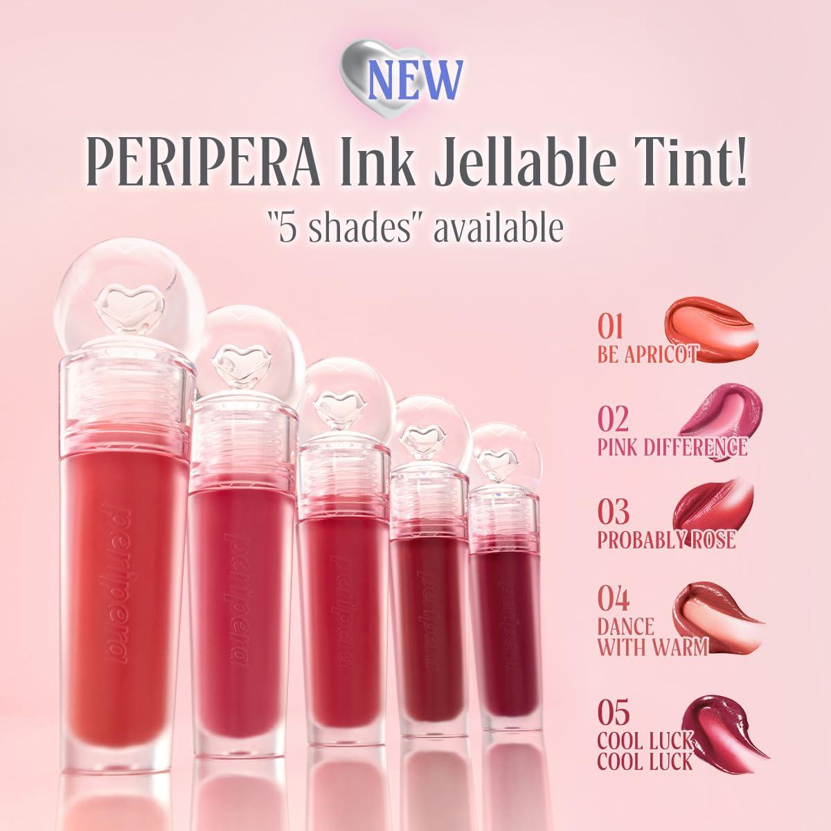 Tinte Labial Peripera Jellable Ink 3ml Color 01 Albaricoque