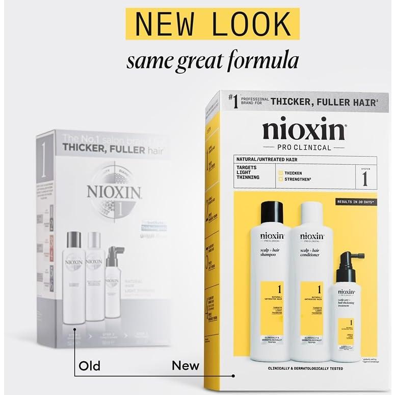 Kit de Engrosamiento de Cabello Nioxin Sistema 1 - 3 Meses