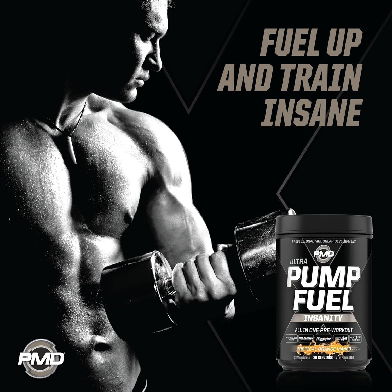 PMD Sports Pump Fuel Ultra Insanity - Pre Entrenamiento Mango
