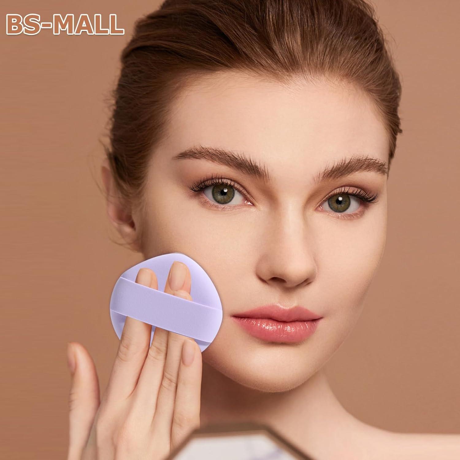 Esponjas de Maquillaje BS-MALL Paquete de 4 Multicolores