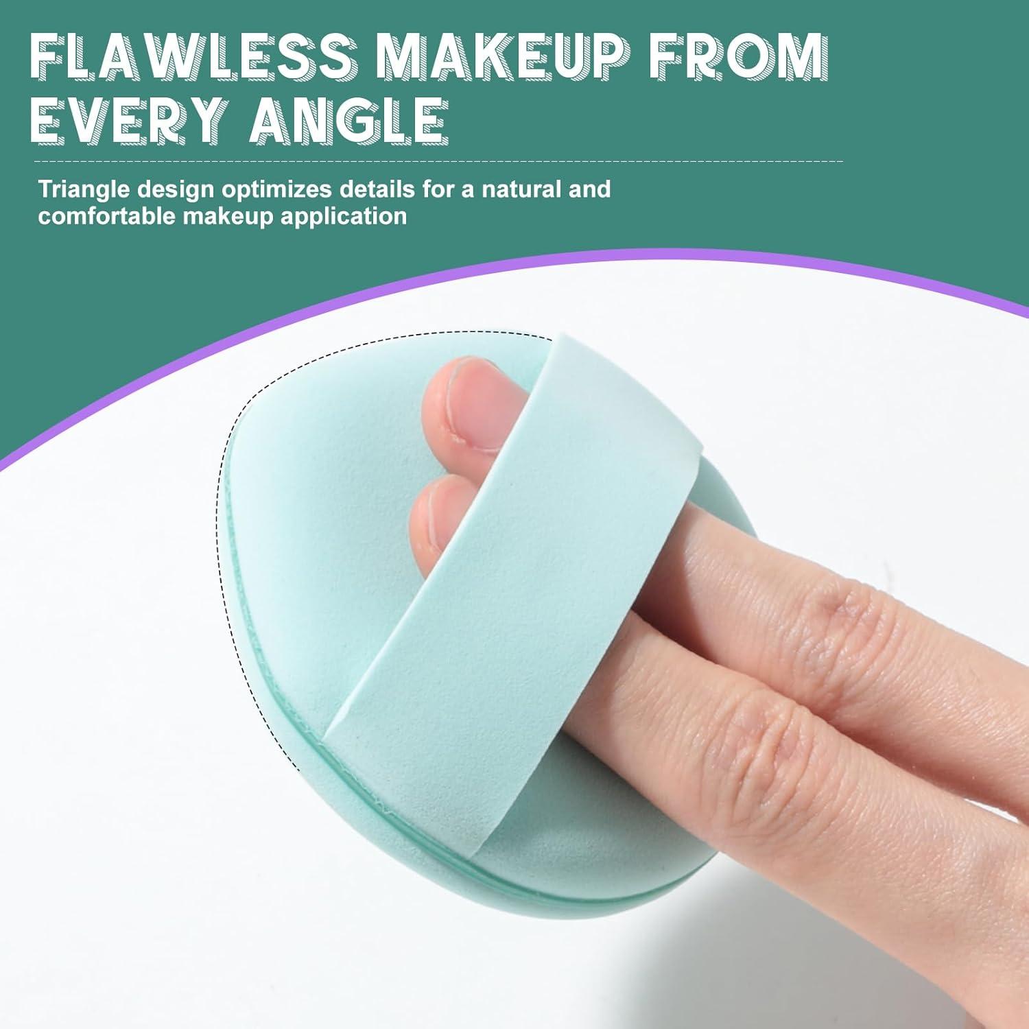 Esponjas de Maquillaje BS-MALL Paquete de 4 Multicolores