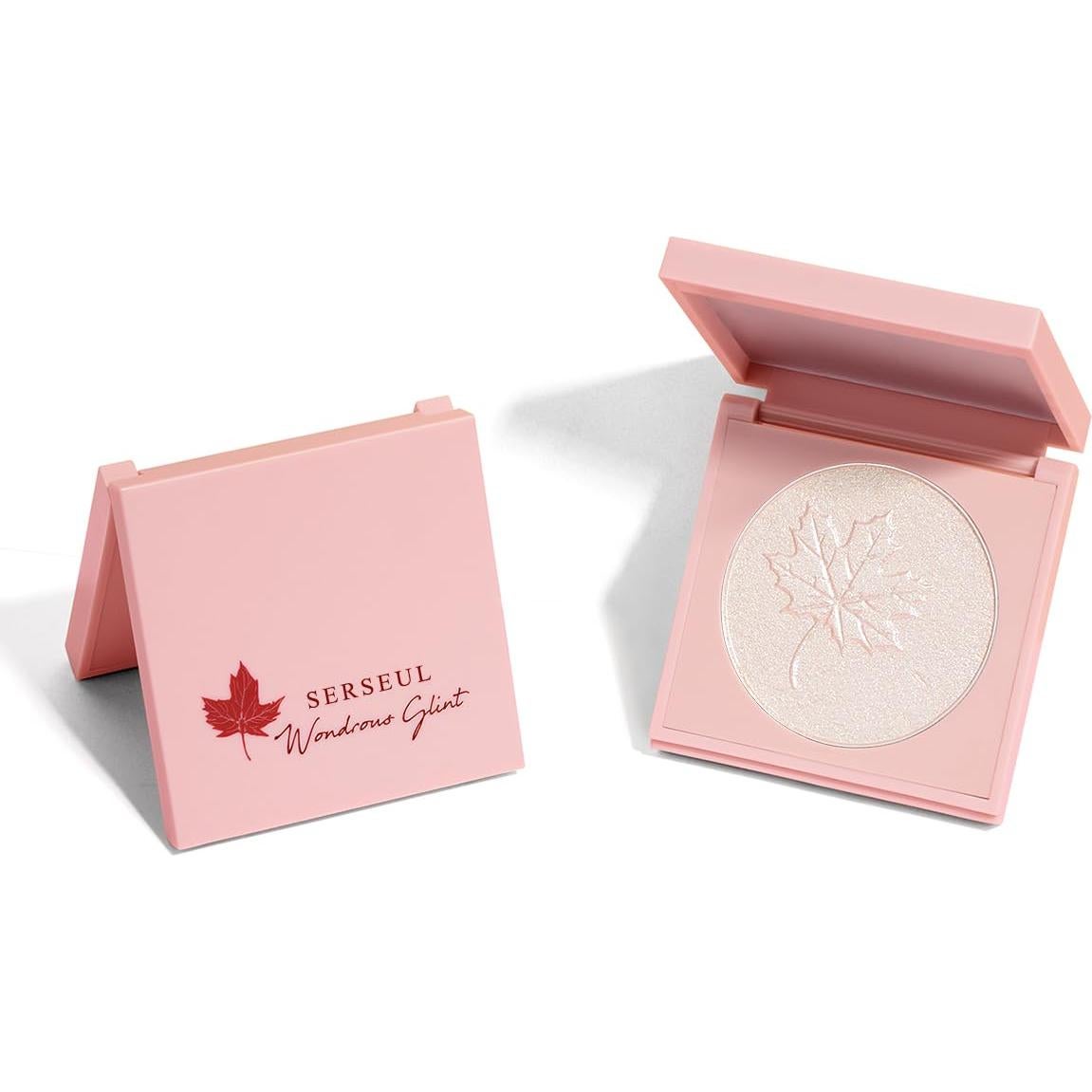 Paleta de Maquillaje Iluminador Serseul - Champán Blanco y Rosa