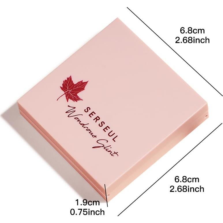 Paleta de Maquillaje Iluminador Serseul - Champán Blanco y Rosa