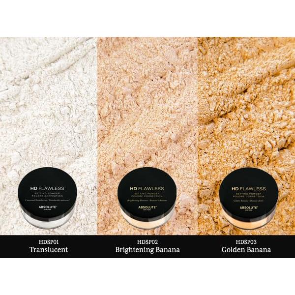 Polvo Fijador HD Translúcido Absolute New York 15 g