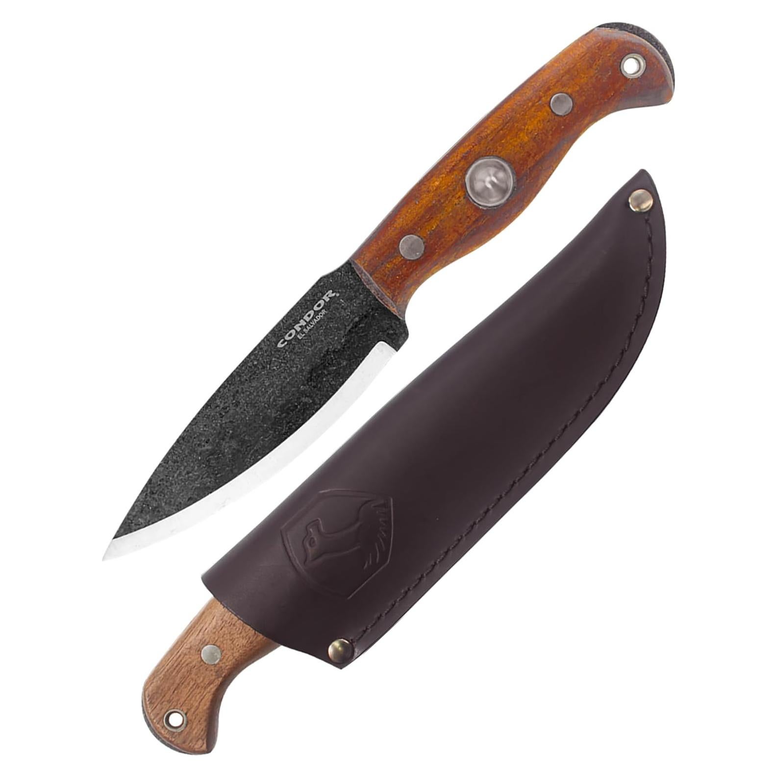 Cuchillo Bushcraft Condor Wayfinder - Acero 1095 - Mango Nogal - 25.4cm