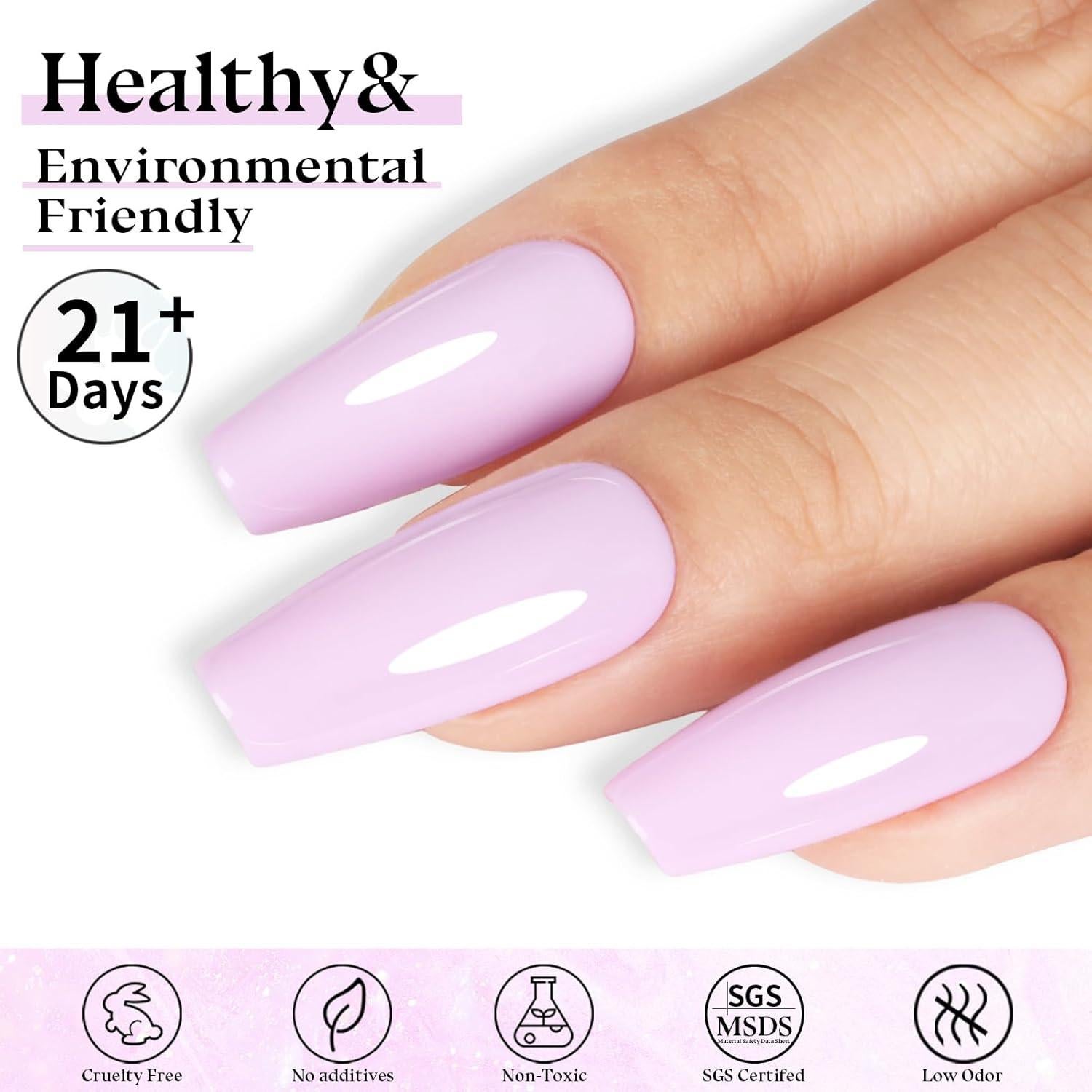 Esmalte de Uñas Gel Rosa Bebé TUTUYU 15ml UV LED Removible