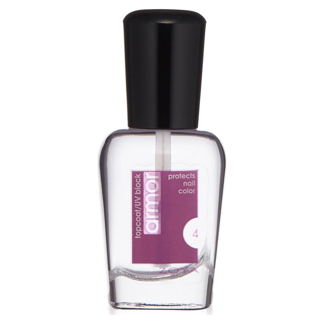 Top Coat ZOYA Armor 14.79 ml - Brillo y Protección Uñas